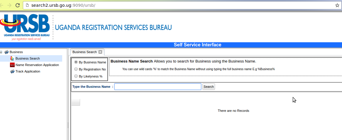 URSB has an online search engine for registered companies in Uganda