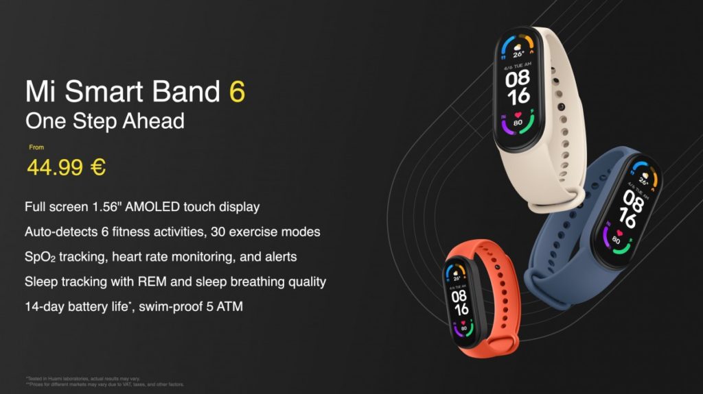 Xiaomi Mi Smart Band 6 Ru