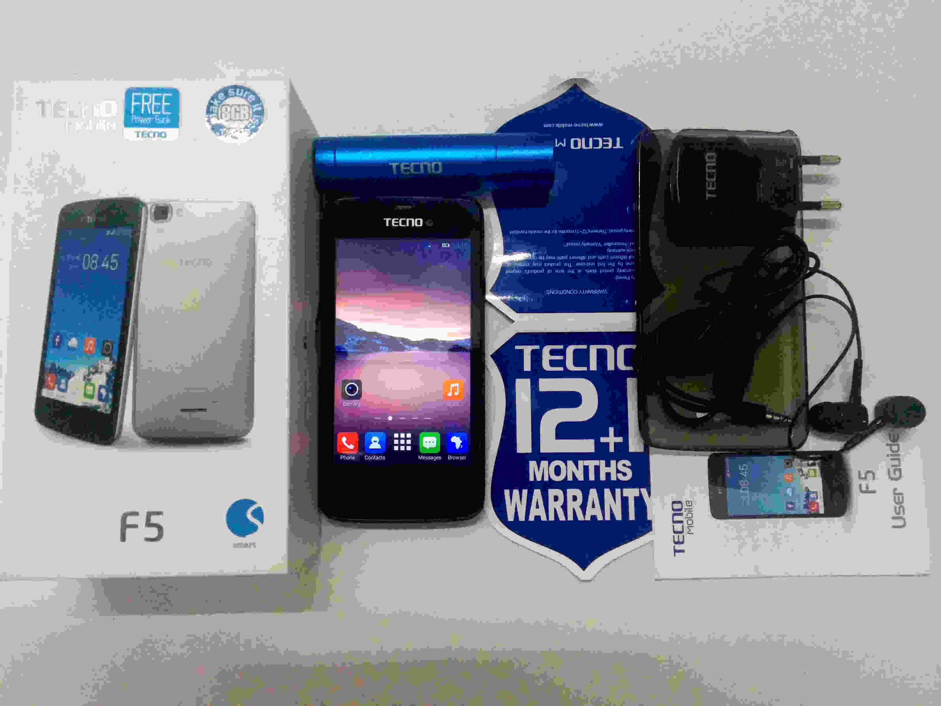 tecno f 5