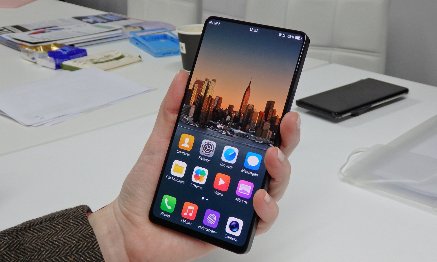 The Vivo Apex is the closest we have come to a completely bezel-less ...