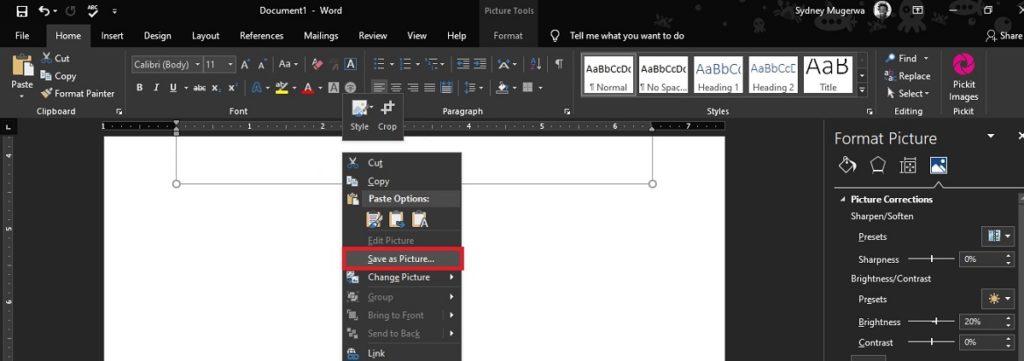 How to remove Signature background using Microsoft Word in 3 Quick ...