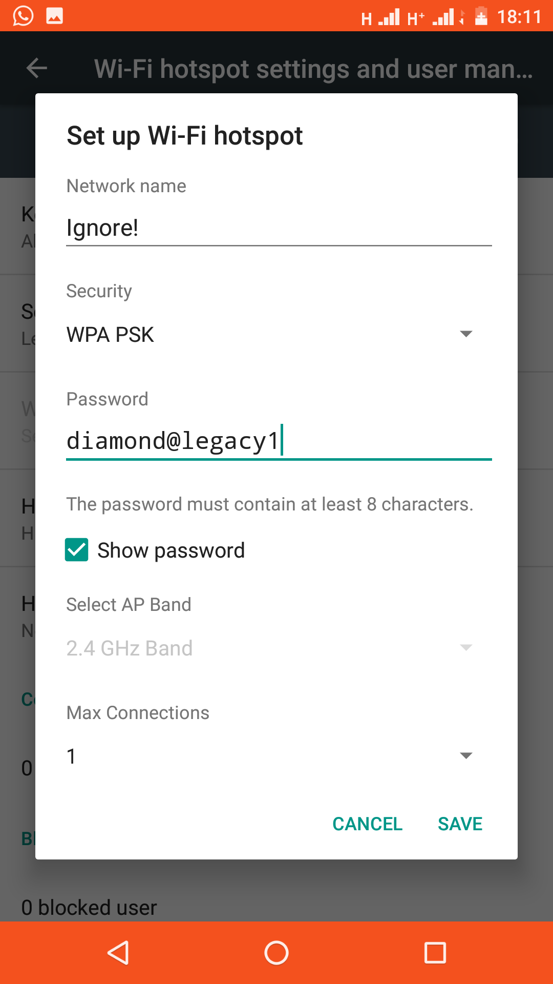 How to find your mobile hotspot Password on Android and iPhone - Dignited