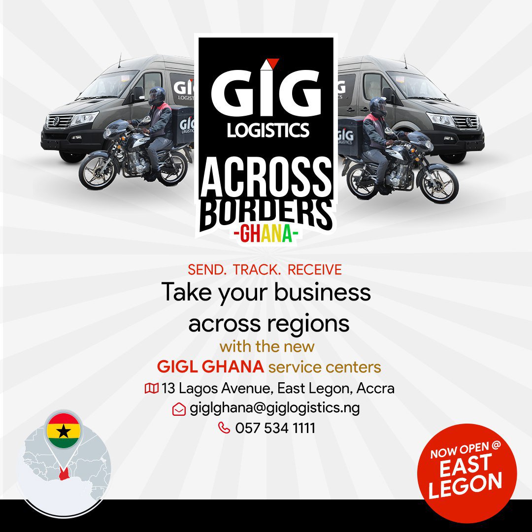 GIG Logistics Officially Launches in Ghana today - Dignited