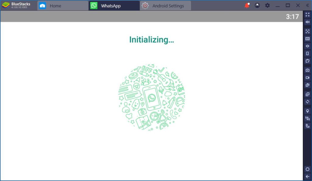 activate whatsapp on bluestacks