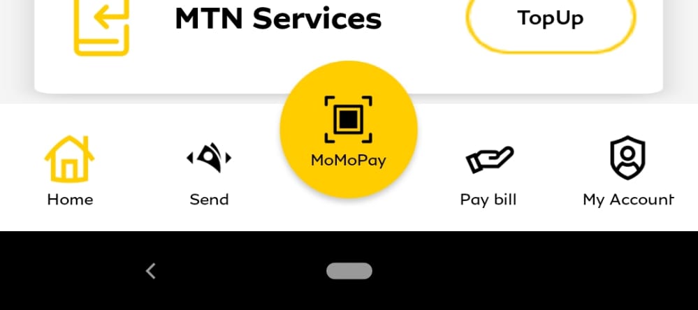 Use Momo Pay from the MTN Momo App