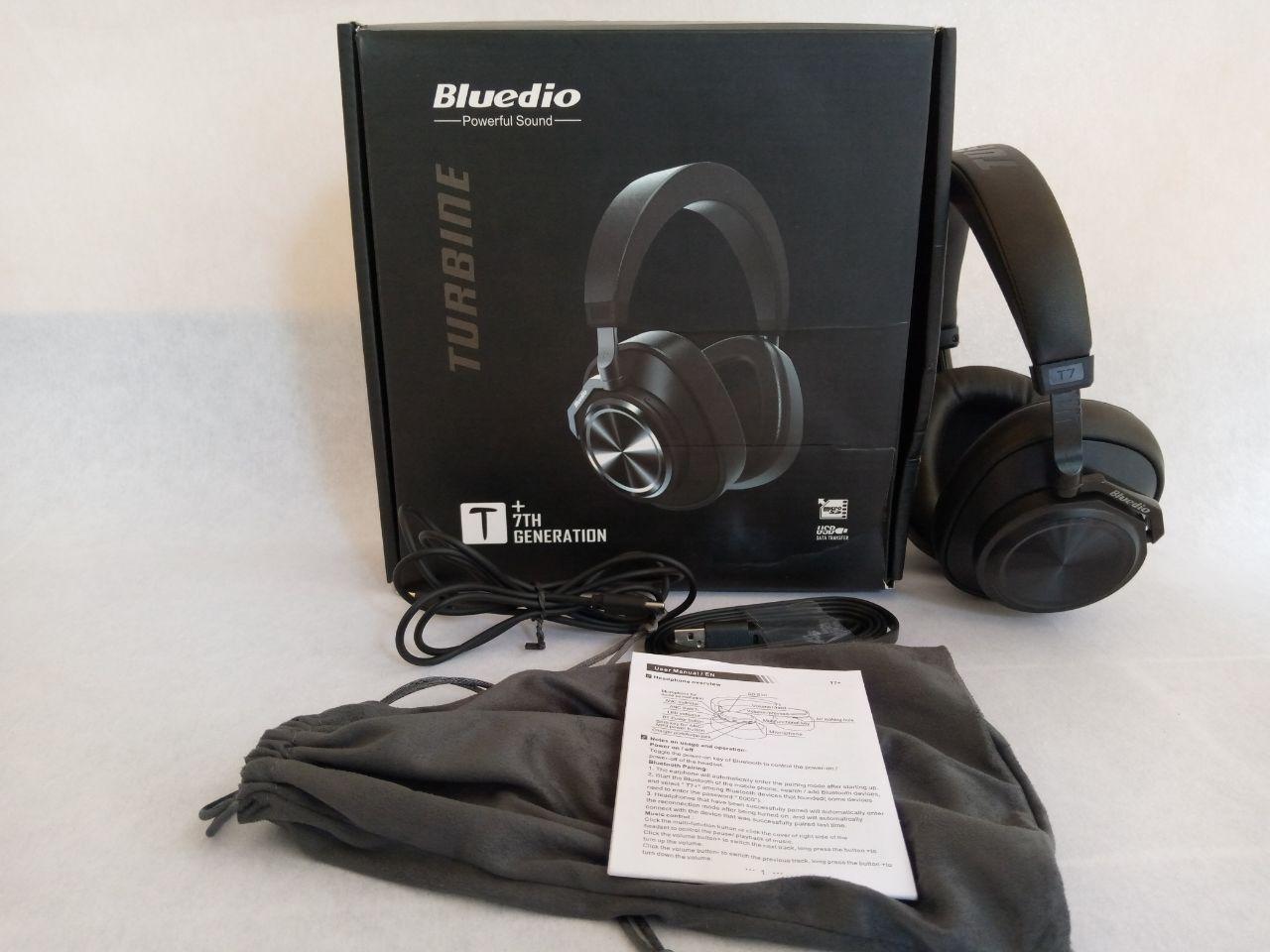 Bluedio T7 Plus(Turbine) Over-ear wireless Bluetooth headphone review ...