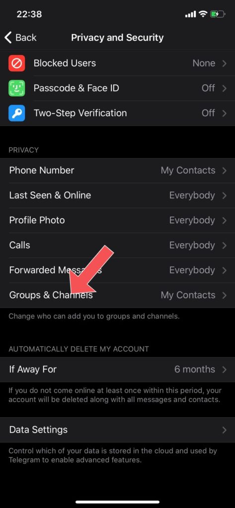 How to Add a Contact in Telegram