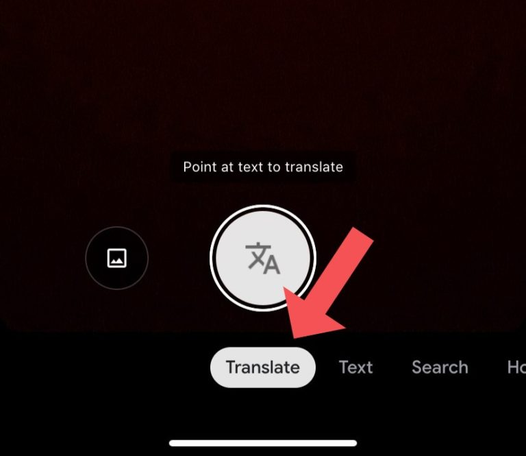 google translate lens