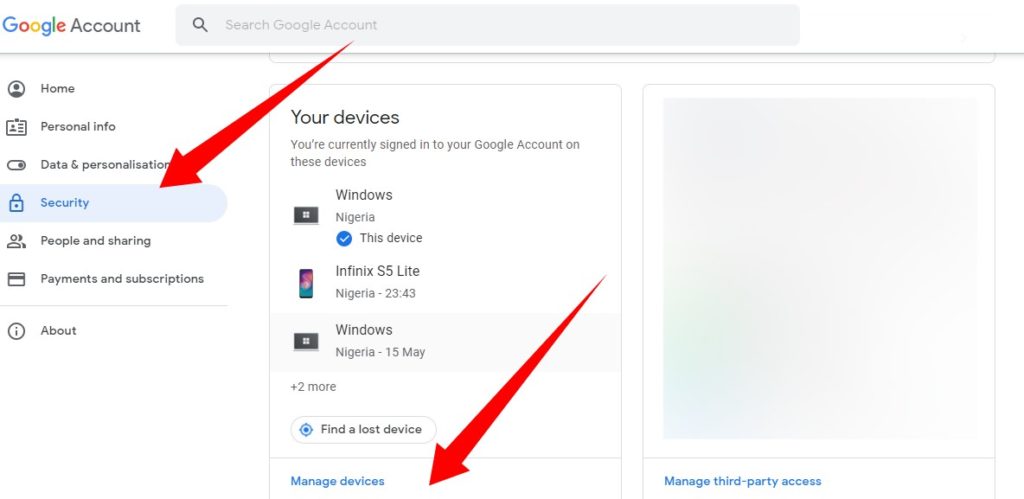 How to Remove a Device From Your Google Account - Dignited