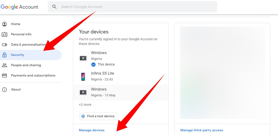 How To Remove A Device From Your Google Account Kokutom