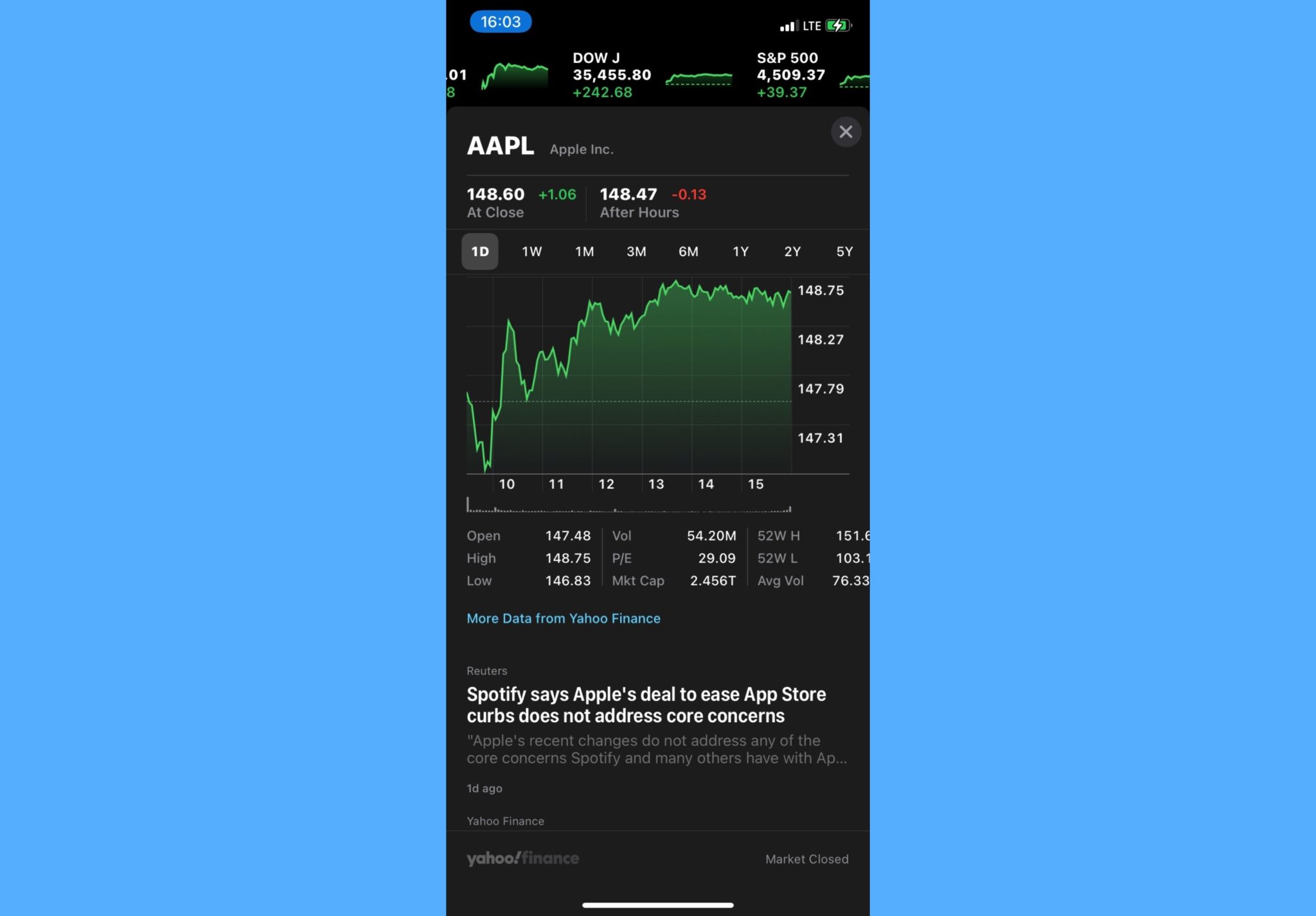 Iphone Stock App For Android