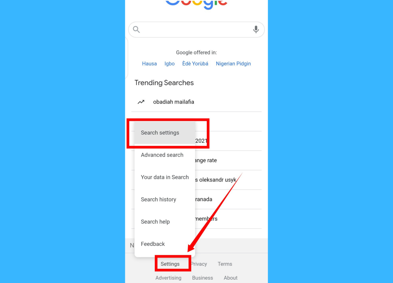 how-to-change-google-search-language-dignited