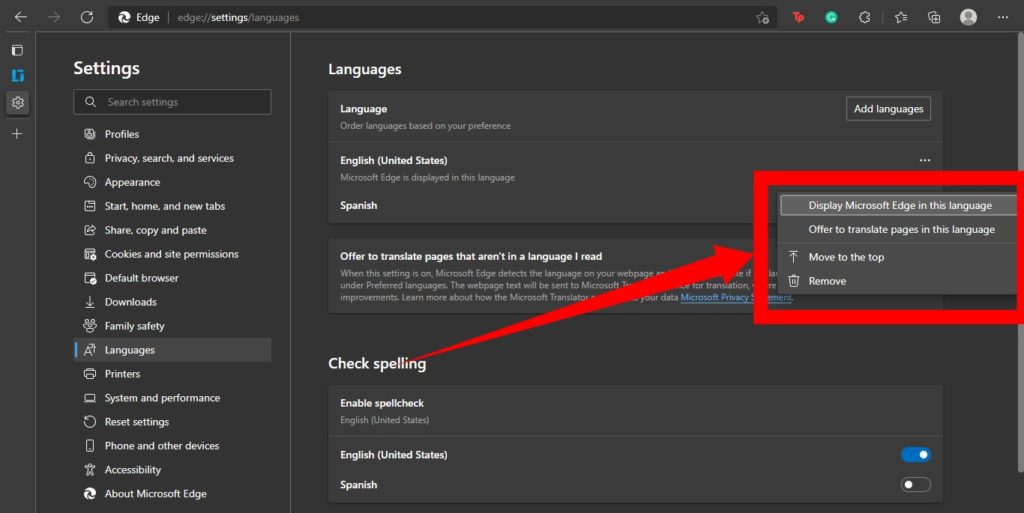 how-to-change-language-on-microsoft-edge-dignited-in-otechworld