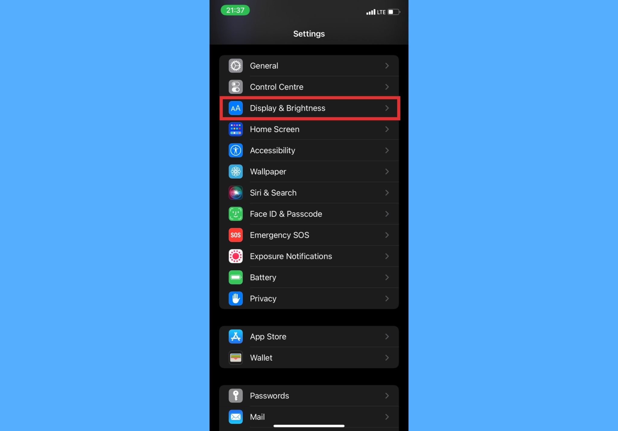 how to put your iphone 6 plus on dark mode