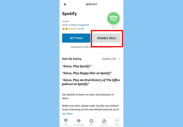 How to Disconnect Your Spotify Account From Alexa - Dignited