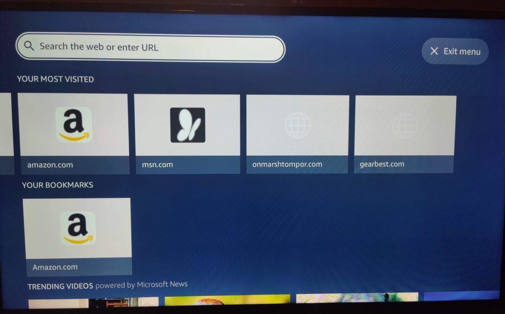 Amazon Fire TV Silk browser  Using one of Fire TV s unique features - 96