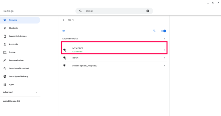 how to find mac address on chromebook