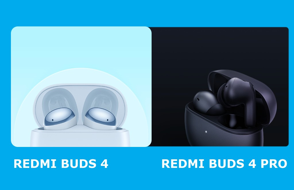 Redmi Buds 4 Active vs Redmi Buds 4 Pro: Specs Comparison