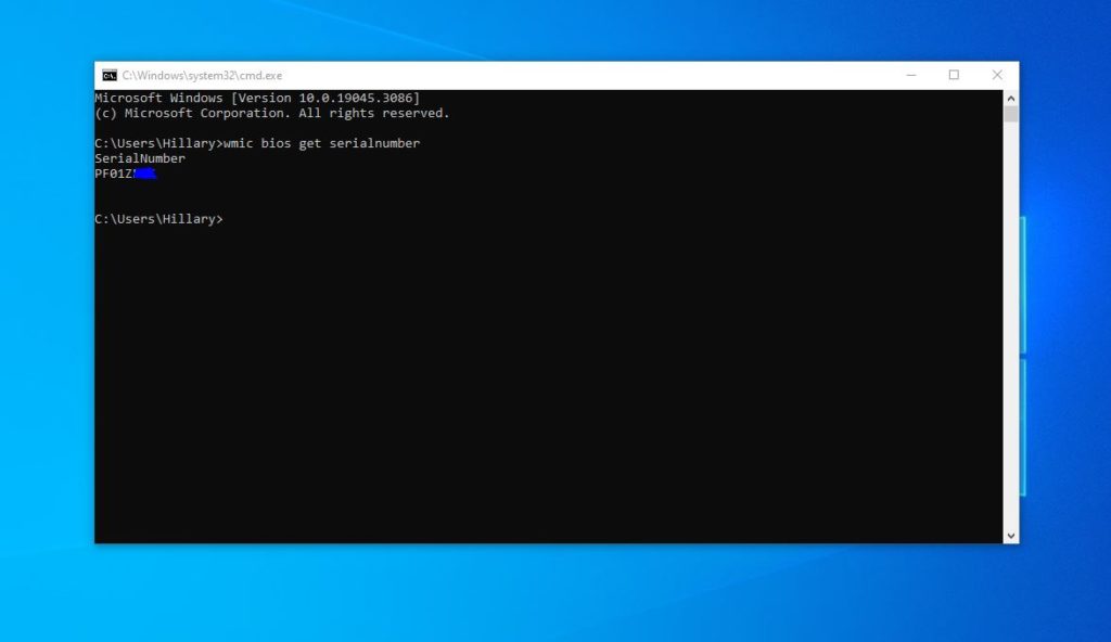 How to Get Your Laptop Serial Number in Windows - Dignited
