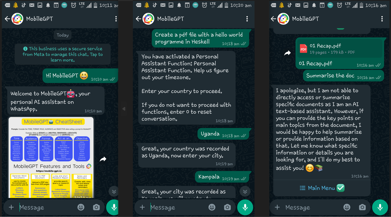 How To Use ChatGPT Directly In WhatsApp With MobileGPT - Dignited